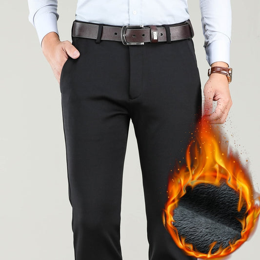 Männer Winter Businesshosen klassischen Stil