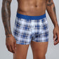 5pcs Boxershorts Herren, European Baumwolle Plus-Größe