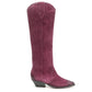 Damen Stiefel Wildleder High Stiefel, Qualität Damen Freizeitschuhe