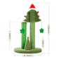 Niedliches Kaktus-Haustier-Kratzbaum-Spielzeug mit Kugel-Kratzbaum für Katze, Kätzchen