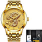 LIGE Women Watches Women Fashion Watch 2022 Classic Ladies Watch Luxury Brand Diamond Quartz Gold Wrist Watch Gift For Women+Box