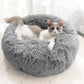 Hundebett, Katzenbett, Hundebetten, Weiche und Bequeme Doughnut Form