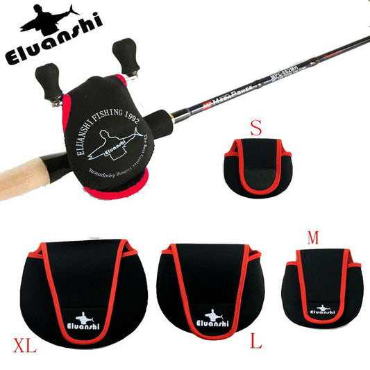 Tasche für Fliegenspinnrolle, Schutzbox für Fischköder, Karpfen, Nylon, Angel-Neopren