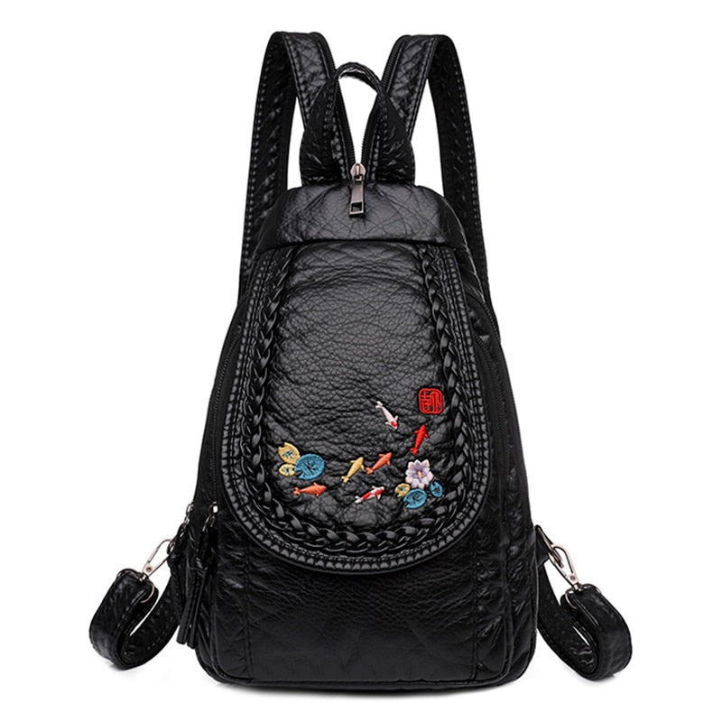 Hochwertiger Rücksack für Frauen, 2023 New White Freizeit-Tasche für Mädchen im Teenageralter