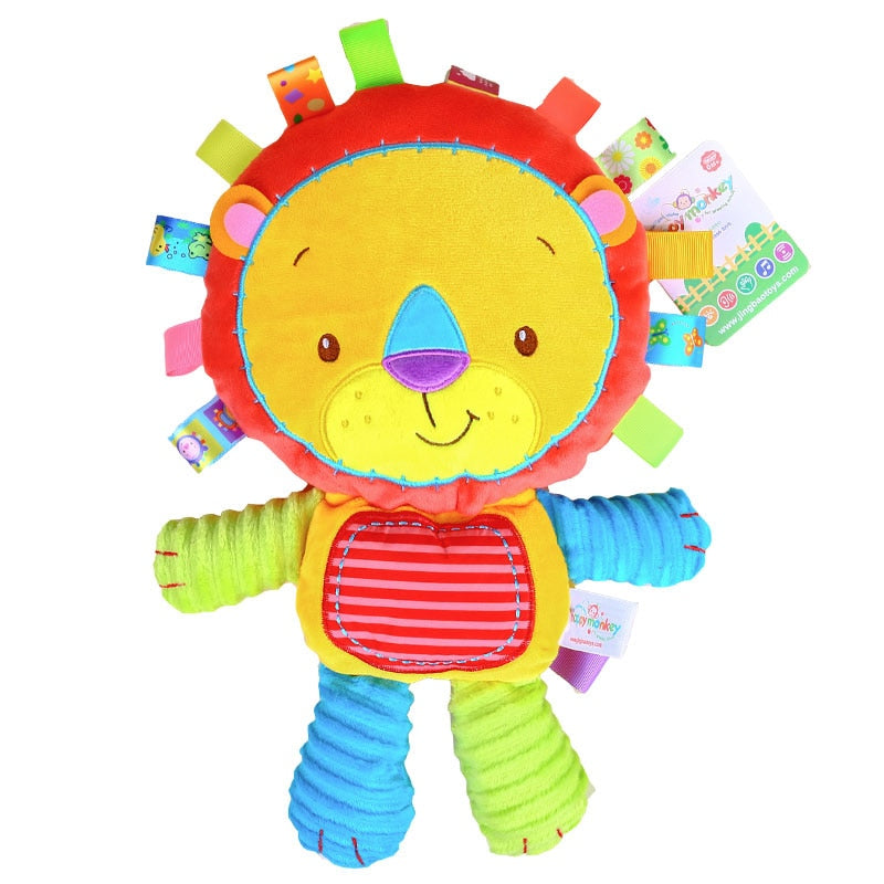 Cartoon Baby Plüsch Rasseln Spielzeug