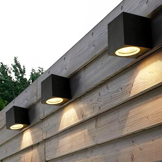 3 W/6 W LED Aluminium Wand Lampe für Veranda