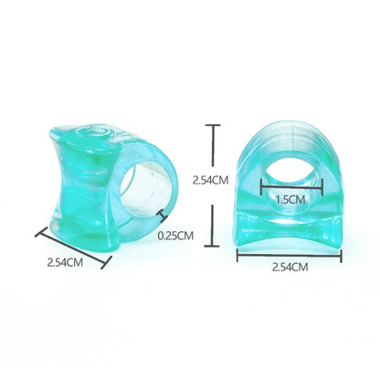 Zehentrenner, 2pcs blau weiches Silikon Gel