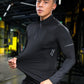 Langarm Frühling Herbst Kompression-Fitness-T-Shirts