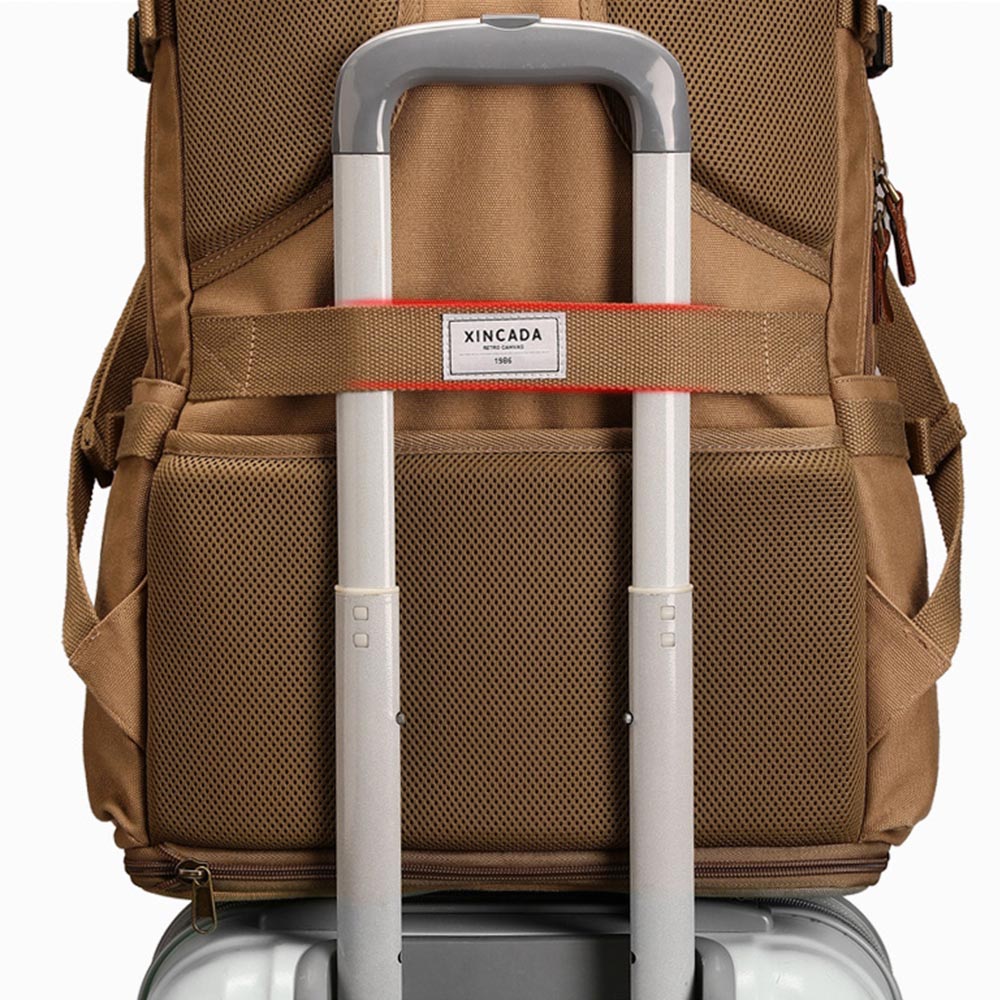 Herren Reise Pack Tasche 80L Rücksack mit großer Kapazität Multifunktions-Segeltuch-Gepäck