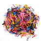 500Pcs/Pack bunte kleine Einweg-Haarbänder elastisches Gummiband Pferdeschwanzhalter, Haarschmuck für Mädchen