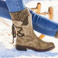 2023 Warme Damen Wildleder Schnee Stiefel, Outdoor Stiefel