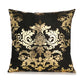 Geometrischer Kissenbezug, Schwarz Weiß Kissenbezug, Dekoratives Kissen Mode Golden Designer 45x45