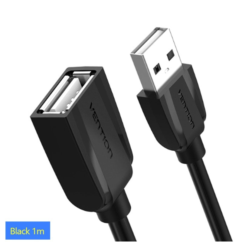 Vention USB2.0 Extension Cable Male to Female Extender Cable USB2.0 Cable Extended for laptop PC USB Extension Cable  Data Cable