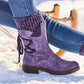 2023 Warme Damen Wildleder Schnee Stiefel, Outdoor Stiefel