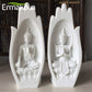 2 Stücke Buddha Statue Hände Skulpturen, Mönch Figur Tathagata Indien Yoga Fengshui Heimdekoration