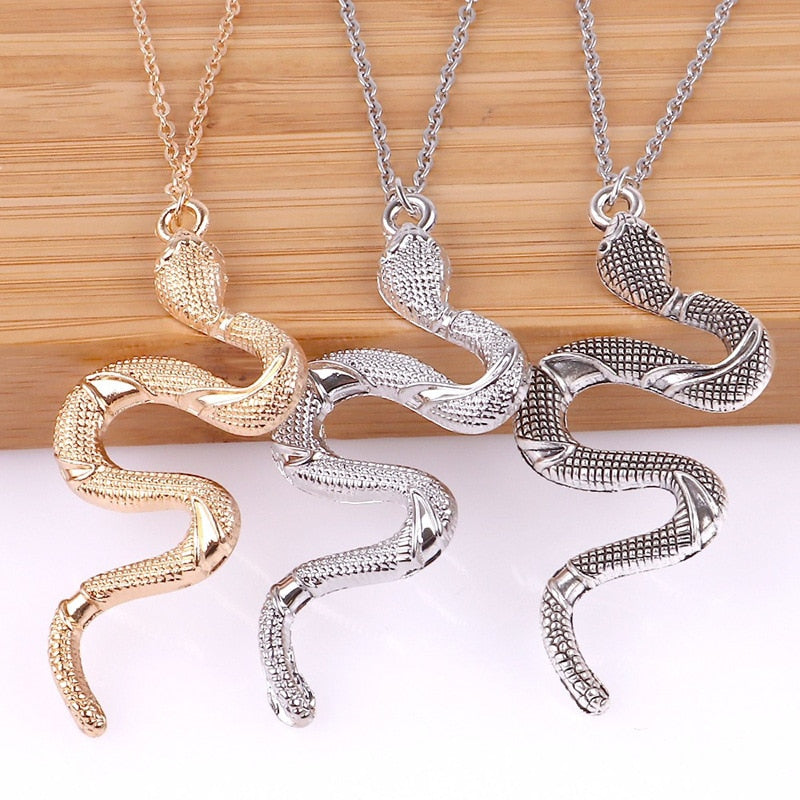 Anhänger Necklace Schlangenhalskette, Minimalistischen Stil Legierung