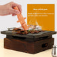 Tragbarer BBQ-Grill Koreanischer japanischer Barbecue-Grill, Antihaft Holzkohle-BBQ Ofen