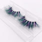 25mm 3D handgefertigte braune Nerzwimpern, natürliche individuelle falsche Wimpern
