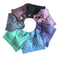 7 Farben Vital Nahtloser Sport-BH, atmungsaktiver Raceback Yoga-BH