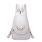 Hochwertiger Rücksack für Frauen, 2023 New White Freizeit-Tasche für Mädchen im Teenageralter