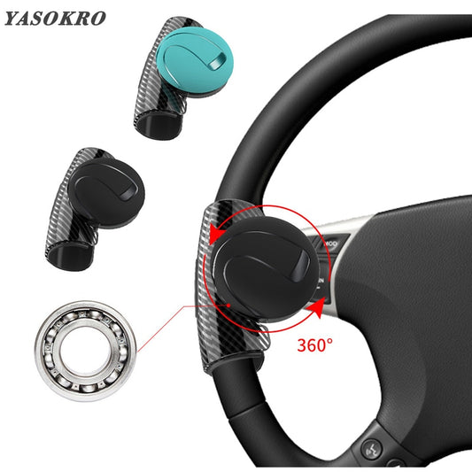 Universal Auto Lenkrad Booster 360° Drehknopf, Ball Booster Langlebige Griffsteuerung