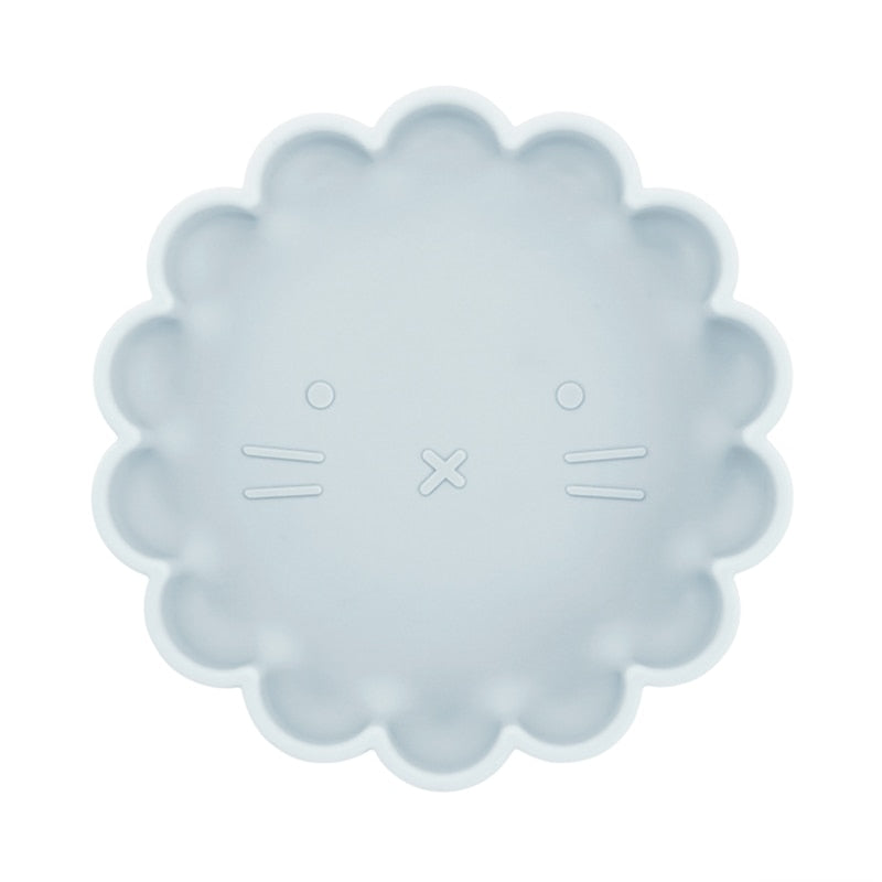 New Born Baby Products Erstaunliche Lern-Blumenform, sicherer, essbarer Silikon-Abdeckung für Obstschalen