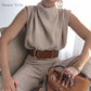 Damen Ärmellos Elegant Tank Top