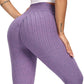 Sports Leggings Damen, Anti-Cellulite dehnbare Sporthose Hohe Taille