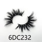 20 mm 3D echte Nerzwimpern, 6DC-Serie Wimpern, 18 mm bis 22 mm Länge