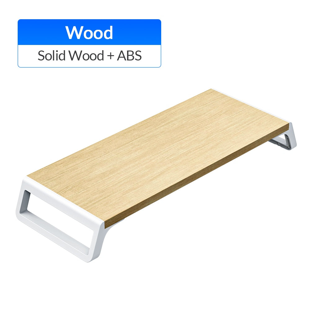 Holz Monitorständer, Universal Computer Riser Holz-Desktop Halterung