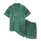 FallSweet Seide Satin Pyjamas Set für Frauen