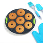 Silikon-Backformen, Kuchenform, Backformen, runde Cupcake-Pfanne, Mini-Muffinblech