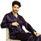 Herren Schlafanzug Set Satin