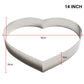 7-14 ZOLL Herz Kreis Form Hochzeit, besondere Anlässe, Gebäck Dekoration Form