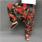 Baggy-Haremshose für Damen, kausaler Druck, Hippie-Jogginghose