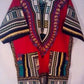 2023 neue Mode Design afrikanischen traditionellen Druck 100% Baumwolle, Dashiki T-Shirt für Herren