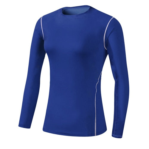 15% Elasthan Add Wool Damen-Fitness T-Shirt, Langarm  Workout Bluse