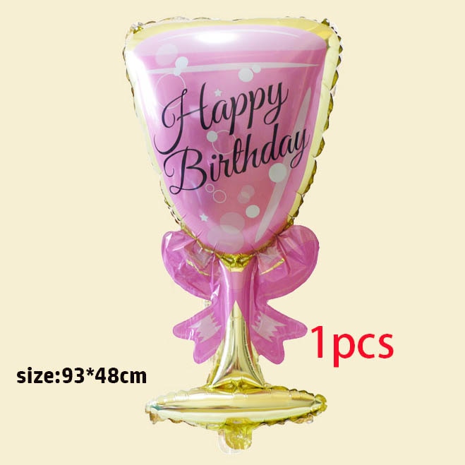 Gold-Silber-Metall-Latexballons 18, 30, 40, 50, 60, 70 Jahre Zahl, Alles Gute zum Geburtstag Jubiläum Partydekoration Erwachsener Folienballon Geschenk