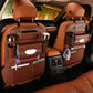 Leder Autositz Zurück-Aufbewahrungstasche, Universal Auto Rücksitz Organizer, Hängetaschen kindersitz Multifunktions aufbewahrungsbox