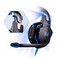 KOTION EACH PS4 Gaming Headset Deep Bass Stereo Casque Wired Game Earphones, Gaming Kopfhörer mit Mikrofon für PS4 PC Laptop