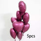 Gold-Silber-Metall-Latexballons 18, 30, 40, 50, 60, 70 Jahre Zahl, Alles Gute zum Geburtstag Jubiläum Partydekoration Erwachsener Folienballon Geschenk
