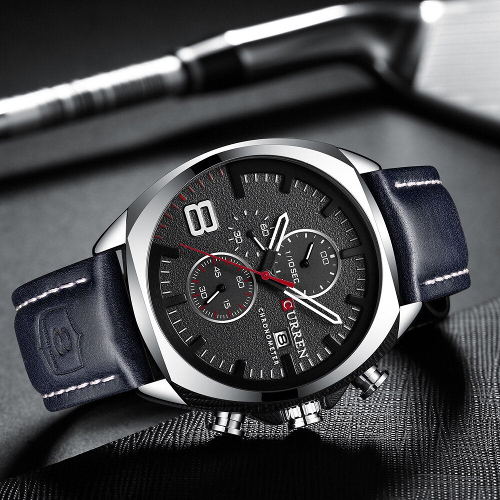 Multifunktion Sportuhr für Männer, Wasserdicht, Armbanduhren