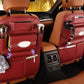 Leder Autositz Zurück-Aufbewahrungstasche, Universal Auto Rücksitz Organizer, Hängetaschen kindersitz Multifunktions aufbewahrungsbox
