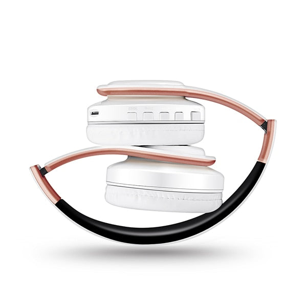 Kabellose Kopfhörer mit 3 EQ-Modi, HiFi Stereo Faltbare Headset