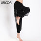 Capri Workout Jogginghose Plus Größe, Breite Bein Yoga Hosen