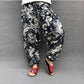 Baggy-Haremshose für Damen, kausaler Druck, Hippie-Jogginghose