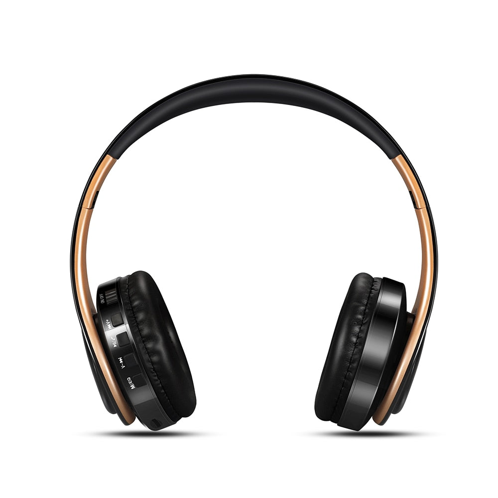 Kabellose Kopfhörer mit 3 EQ-Modi, HiFi Stereo Faltbare Headset