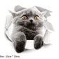 Katzen 3D-Wandaufkleber, Toilettenaufkleber, Lochansicht, lebendige Hunde, Badezimmer, für Heimdekoration, Tiere, Vinyl-Aufkleber, Kunst, Tapete, Poster