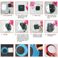 Top-Mode neue Hauptdekoration, 3D-Spiegel-Acryluhren sicheres modernes Design Wanduhr