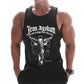 Neue Fitnessstudios Kleidung aus Baumwolle, Bodybuilding ärmelloses Unterhemd